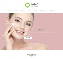 Aqua - Spa and Beauty Responsive WooCommerce WordPress Theme