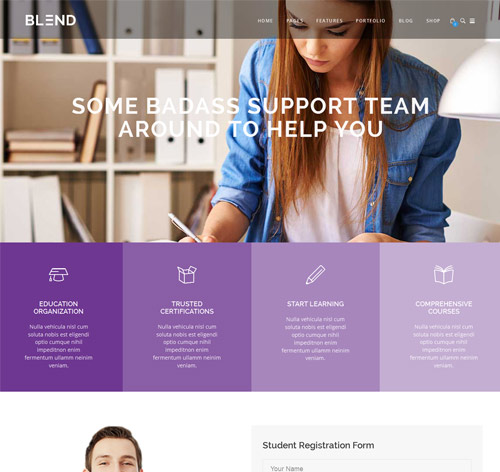 Blend - Multi-Purpose Responsive WordPress Theme