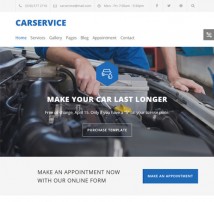 Car Service - Mechanic Auto Shop Template