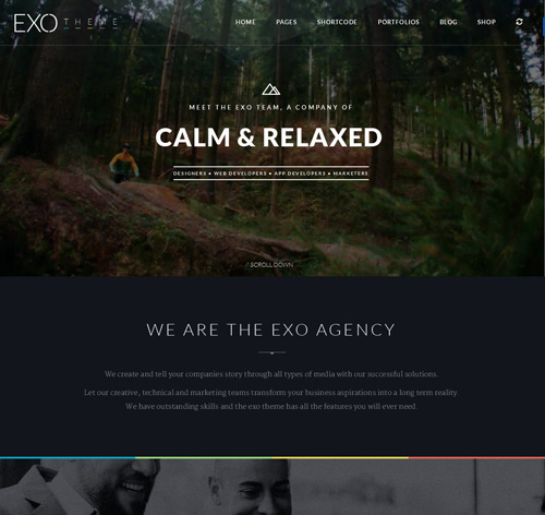 EXO | Creative & Corporate Specific Purpose Theme