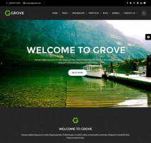 Grove - Responsive Multi-Purpose Joomla Theme