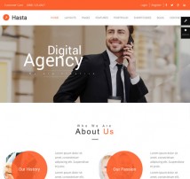 Hasta - Responsive Multi-Purpose HTML5 Template