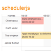 Scheduler.js : jQuery Schedule Time picker plugin