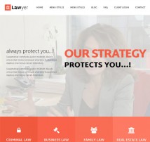 Lawyer - HTML Template