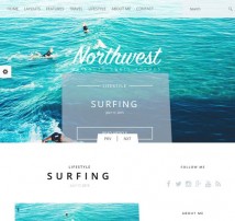 NorthWest - A Simple WordPress Blog Theme