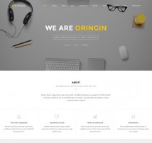 Oringin - Onepage HTML5 Template