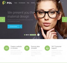 POL - Material Multi-Purpose WordPress Theme