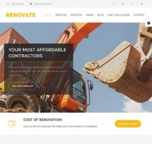 Renovate | Construction Renovation Joomla Template