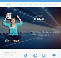 Teunal - Responsive Joomla template
