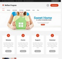 Welfare NGO - Nonprofit Organization Charity Theme