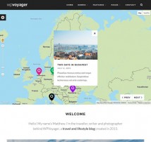 WPVoyager - Travel Blog WordPress Theme