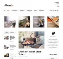 Abenta - Clean Blogging and Magazine Templates