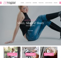 EnVogue | Fashion & Lifestyle WordPress Blog Theme