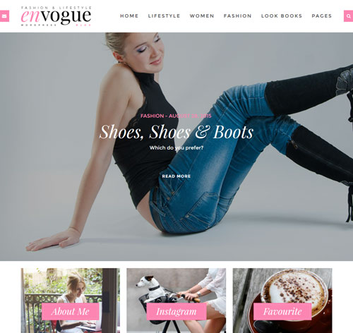 EnVogue | Fashion & Lifestyle WordPress Blog Theme