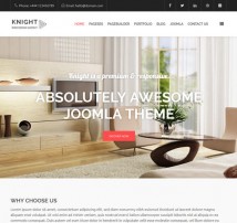 Knight - Responsive Multi-Purpose Joomla Theme