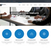 Mixed - Modern and Professional WordPress Theme