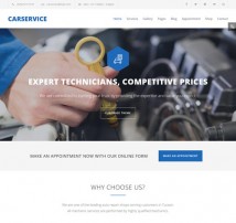 Car Service - Mechanic Auto Shop WordPress Theme