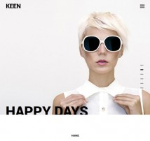Keen - Minimalistic Photography Joomla Template