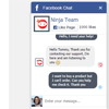 Facebook Live Chat for PHP & JS