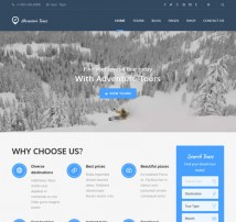 Adventure Tours - WordPress Tour/Travel Theme