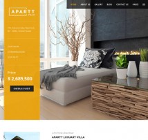 APARTT VILLA- Single Property HTML Template
