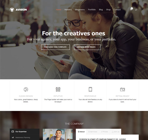 Avision - MultiPurpose Drupal Theme