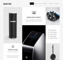 BARTON - Smart Portfolio Theme for Creative People