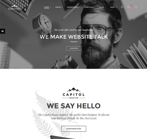 Capitol - Creative Multipurpose Joomla Template