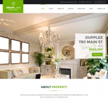 DREAM LAND - Single Property HTML Template