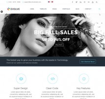 Evolve - Responsive Multi-Purpose Website Template