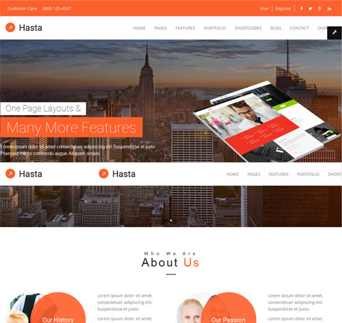 Hasta - Multipurpose Responsive Commerce Theme