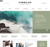 Himmelen - Personal WordPress Blog Theme