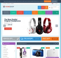 Homeshop Responsive Multipurpose VirtueMart Theme