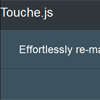 Touche.js : Touch events on Touchscreen