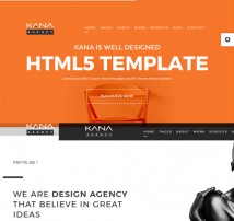 Kana - Creative Agency HTML5 Template
