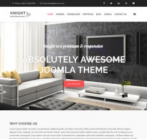 Knight - Responsive Multi-Purpose Joomla Theme