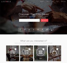 LISTABLE – A Friendly Directory WordPress Theme