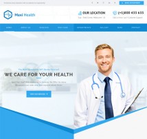 Maxi Health : Medical & Health HTML Template