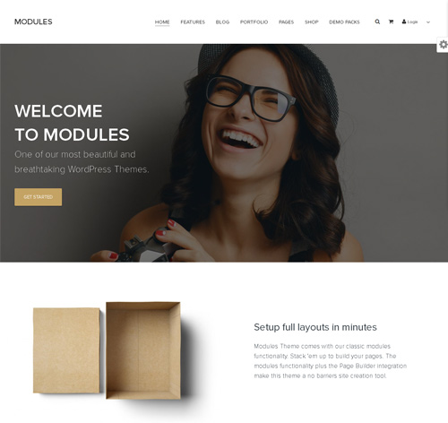 Modules | Modular Multi-Purpose WordPress Theme