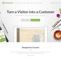 Off the Shelf - Online Marketing WordPress Theme