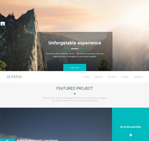 PATHS | Responsive Multi-purpose Joomla Template