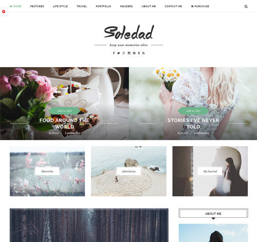 Soledad - Multi-Concept Blog/Magazine WP Theme