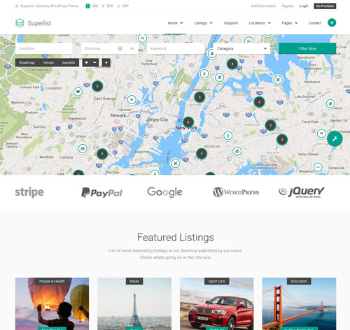 Superlist - Directory WordPress Theme