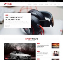 The REX - Wordpress Magazine and Blog Theme