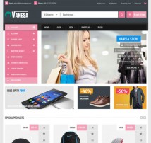 Vanesa - Responsive eCommerce HTML5 Template