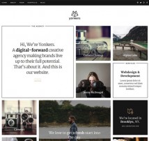 Yonkers - Trendy Portfolio Joomla Template