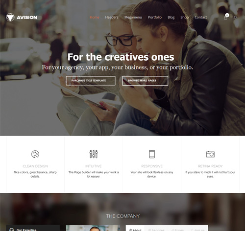 Avision - MultiPurpose Drupal Theme