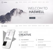 Haswell - Multipurpose One & Multi Page Template
