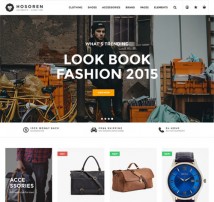 Hosoren - Elegant Ecommerce Drupal Theme