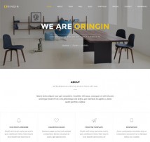 Oringin - Onepage Drupal Theme